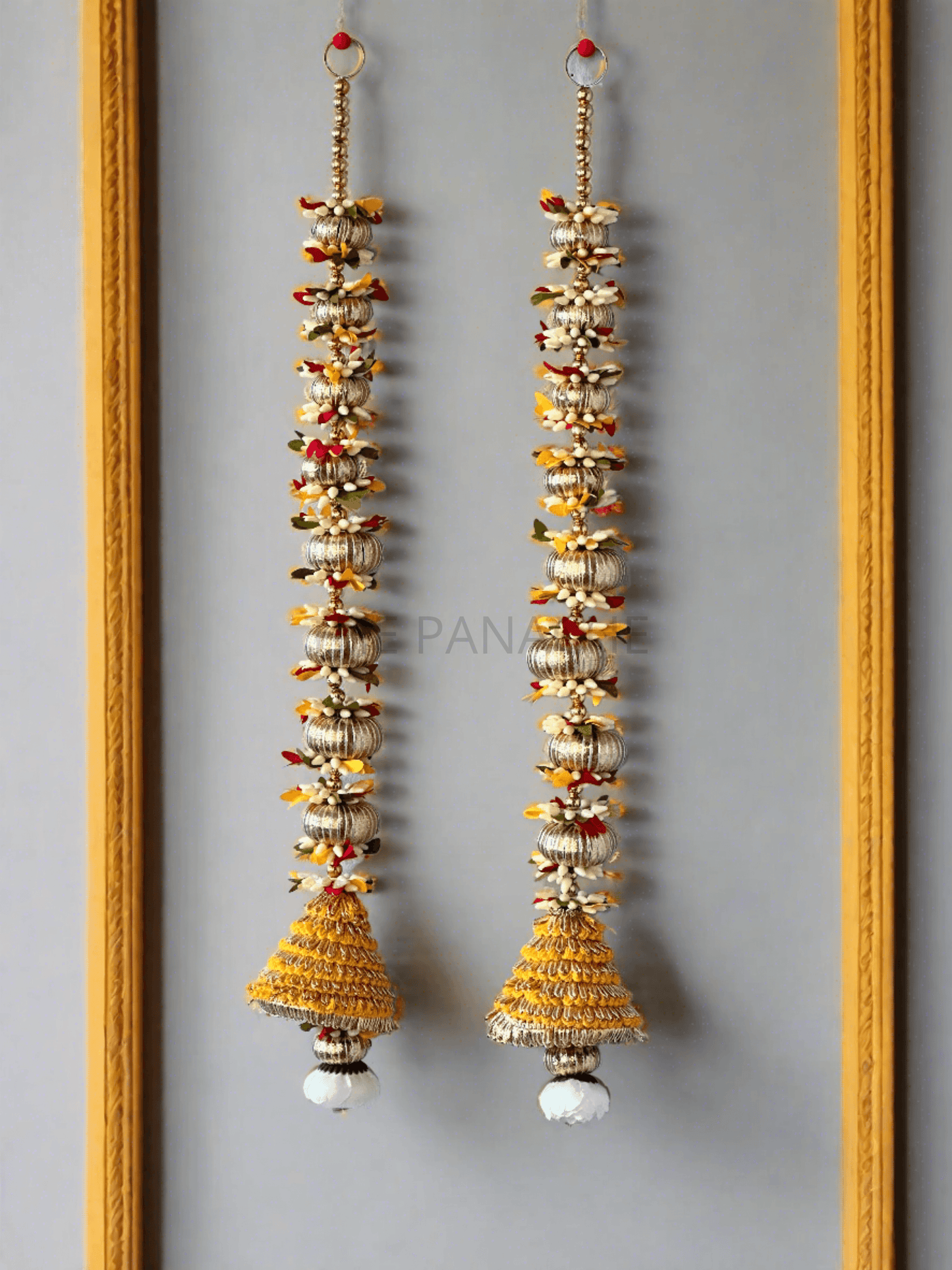 Yellow Mini Bell Floral Hangings