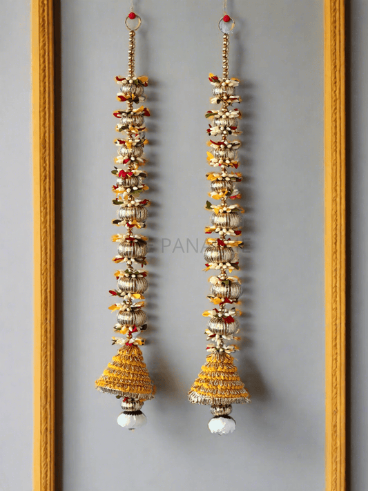 Yellow Mini Bell Floral Hangings