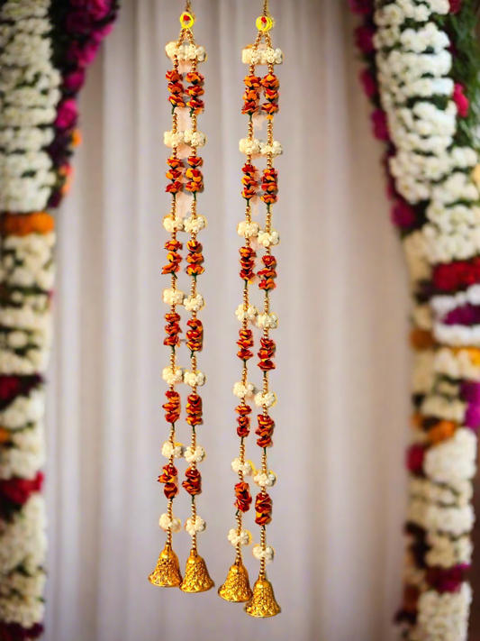 Golden Bell Multi flower Hangings
