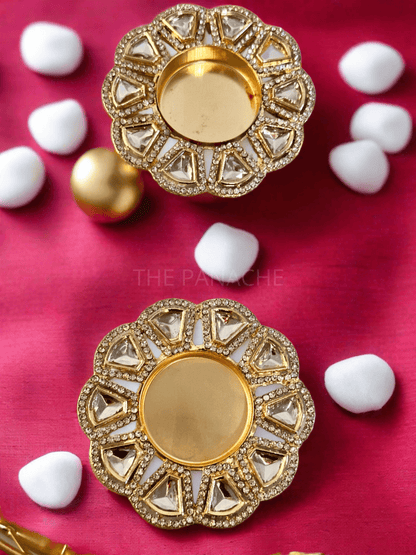 Diamond Kundan Candles