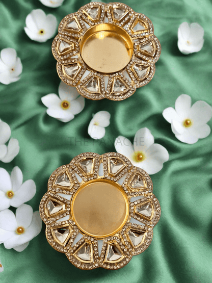 Diamond Kundan Candles