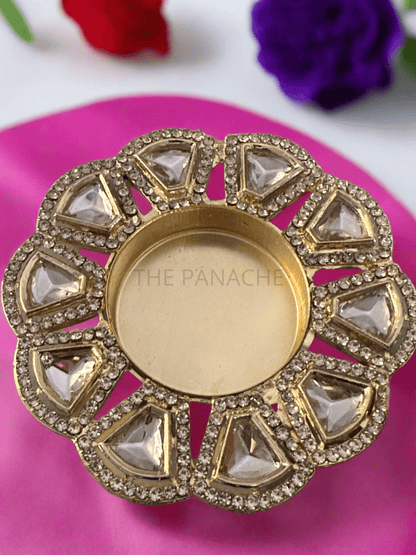 Diamond Kundan Candles