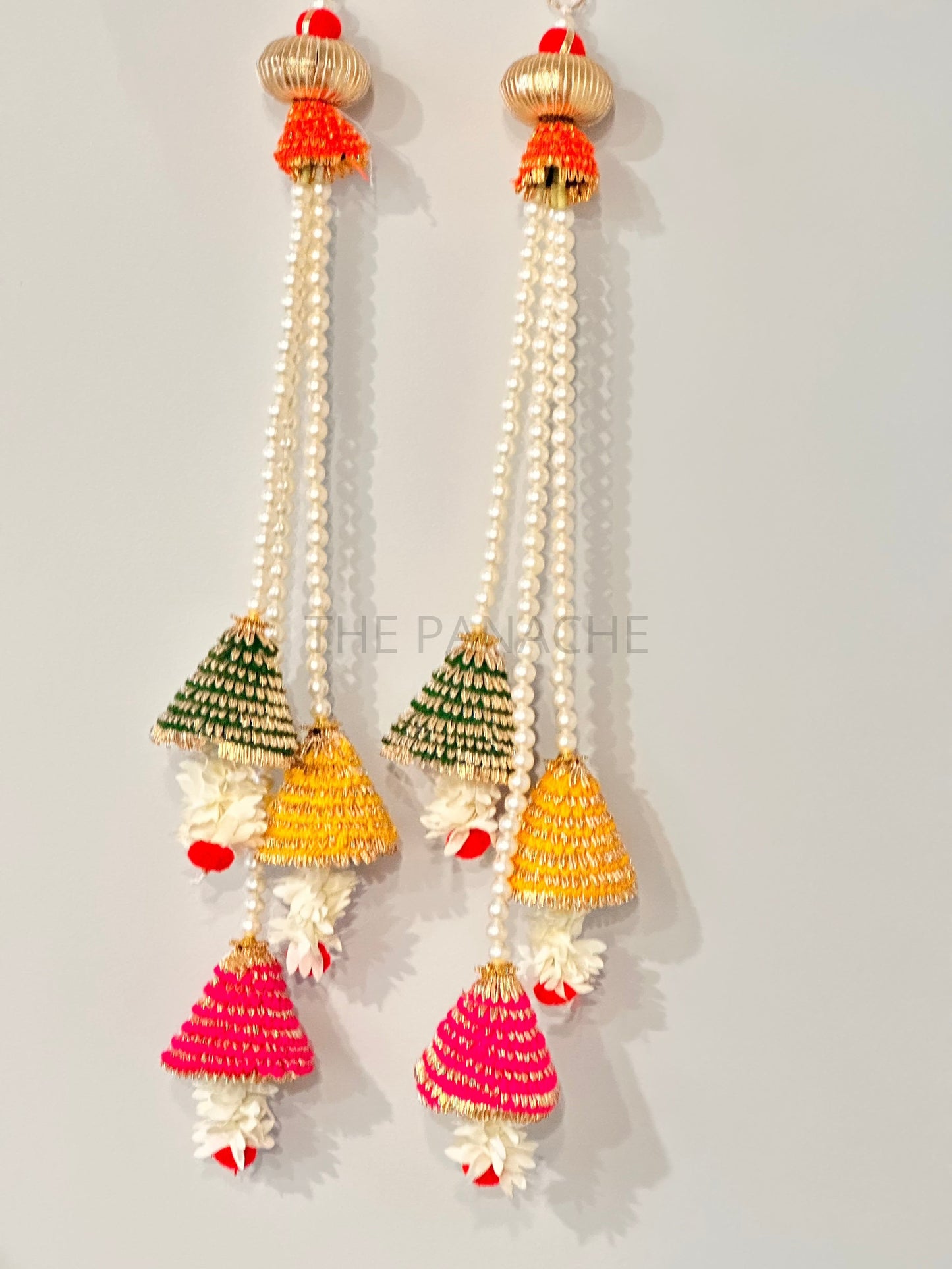 Multi- colour White Pearl Hangings