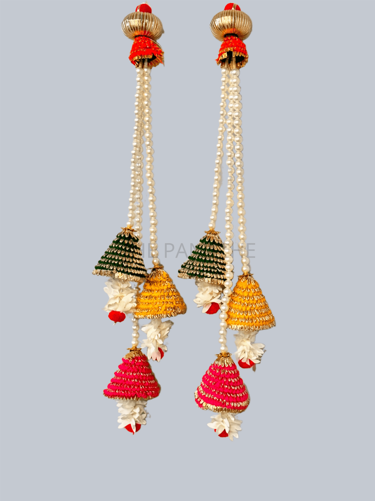 Multi- colour White Pearl Hangings