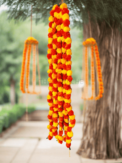 Orange Yellow Plain Zandy Hangings