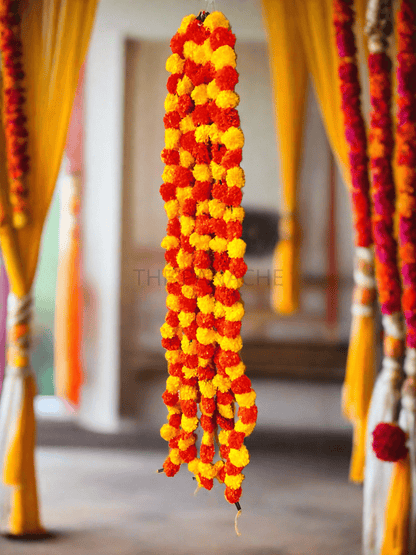 Orange Yellow Plain Zandy Hangings