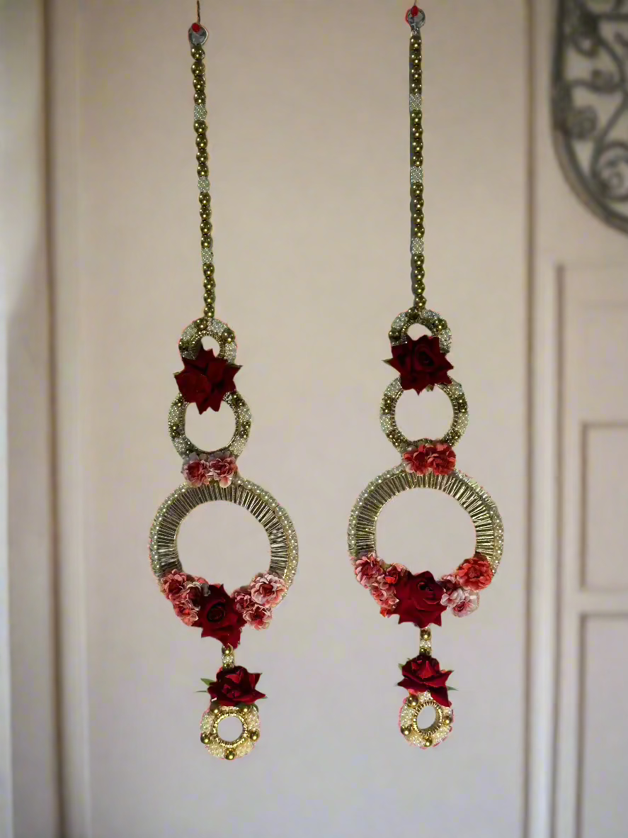 Multi-Flower Loops Hanging