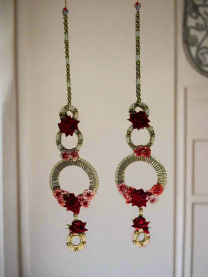 Multi-Flower Loops Hanging