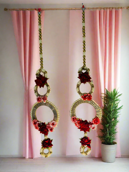 Multi-Flower Loops Hanging