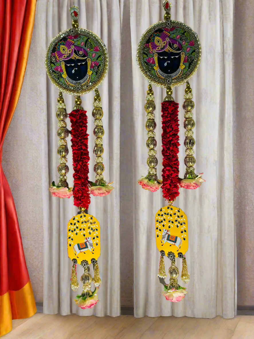 Pichwai Themed Shreenathji Hangings