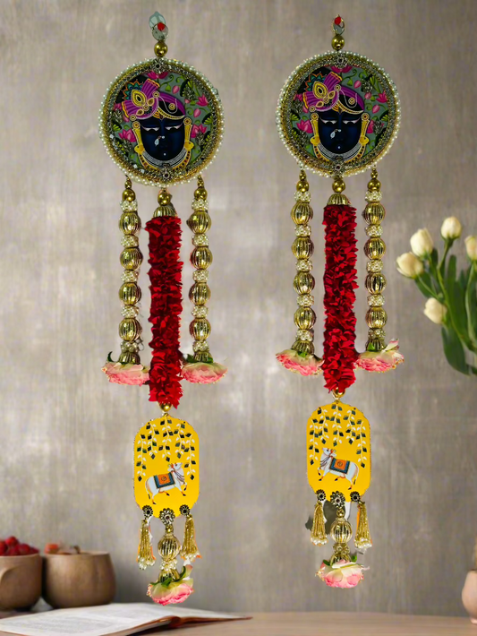 Pichwai Themed Shreenathji Hangings