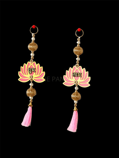 Pink Lotus(mini) SubhLabh Hanging