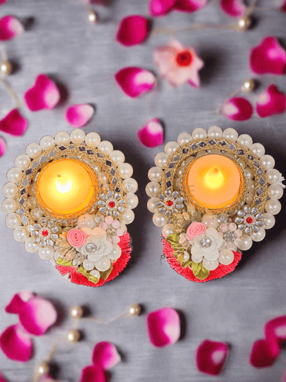 Fresh Blossom Pearl Candles