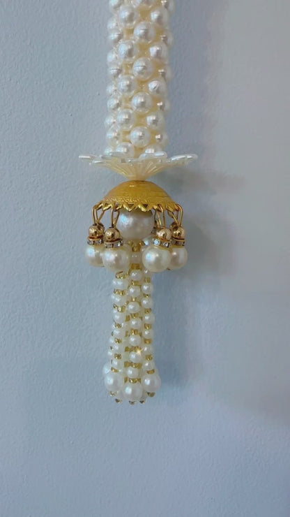 Pearl and Diamond studded Hangings