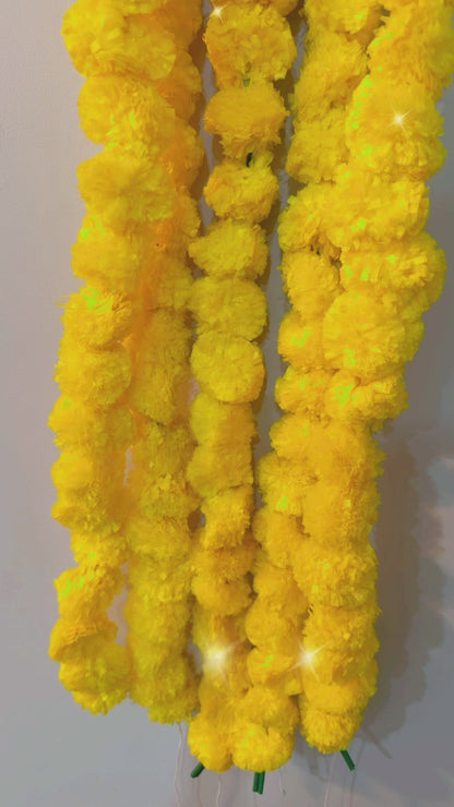 Yellow Plain Zandy Hangings